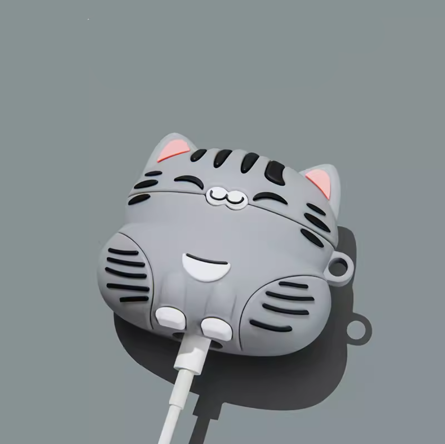 Grey Kitten Orange Kitten AirPods Kılıfı