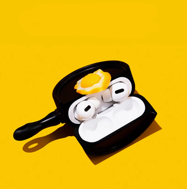 Tavada Yumurta AirPods Kılıfı