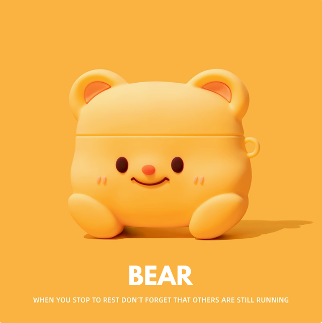 Bear AirPods Kılıfı