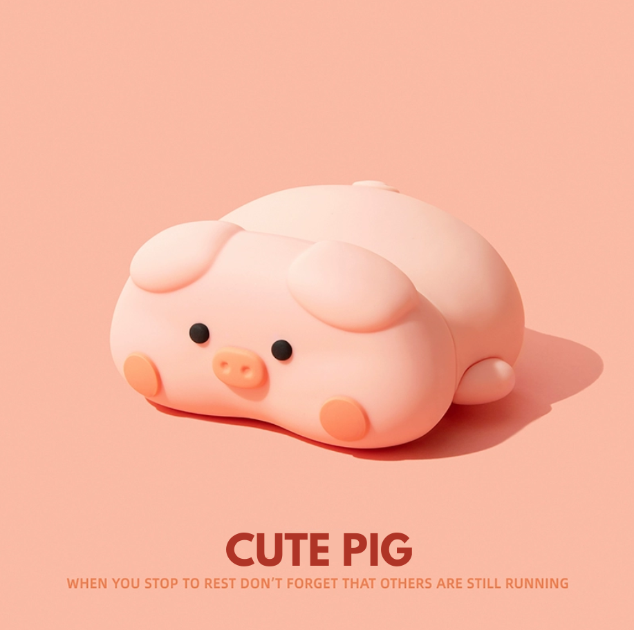 Cute Pig AirPods Kılıfı