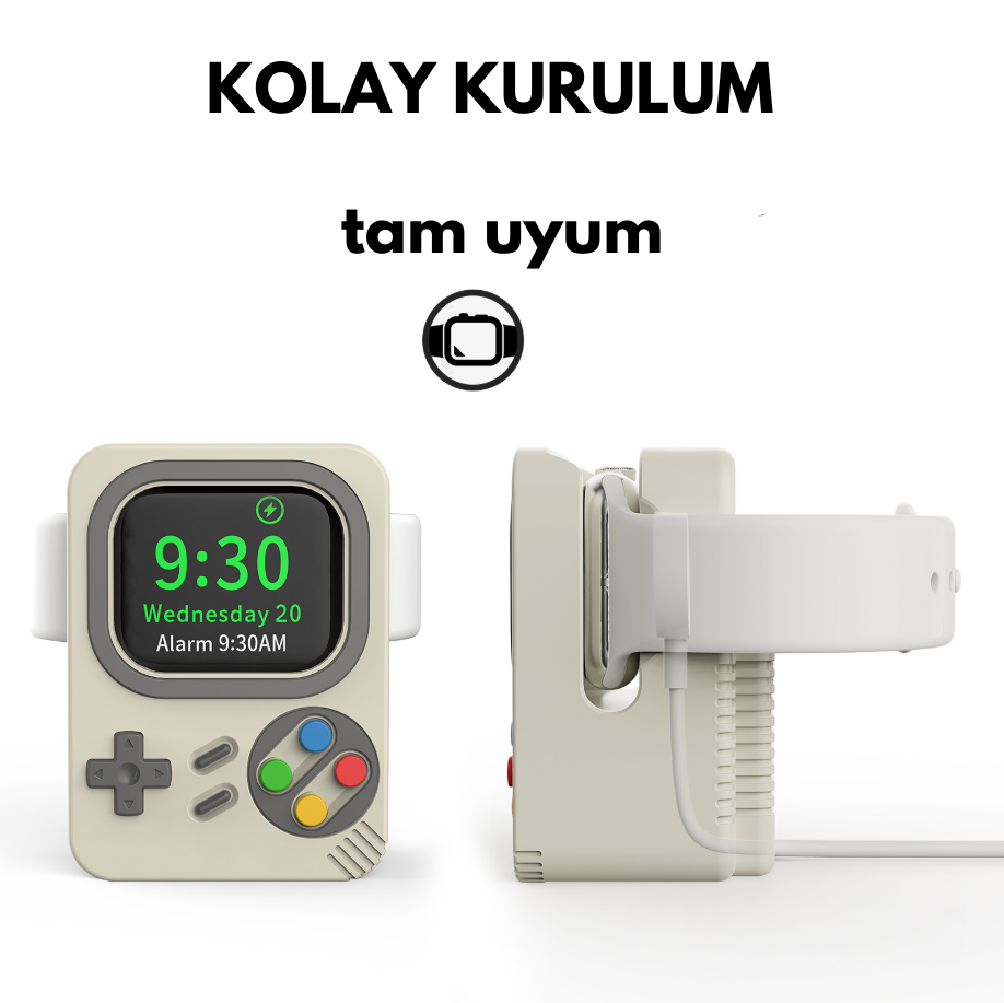 GameBoy Apple iWatch Şarj Standı