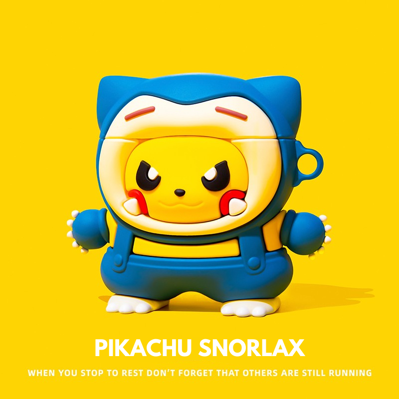 Snorlax Pikachu AirPods Kılıfı