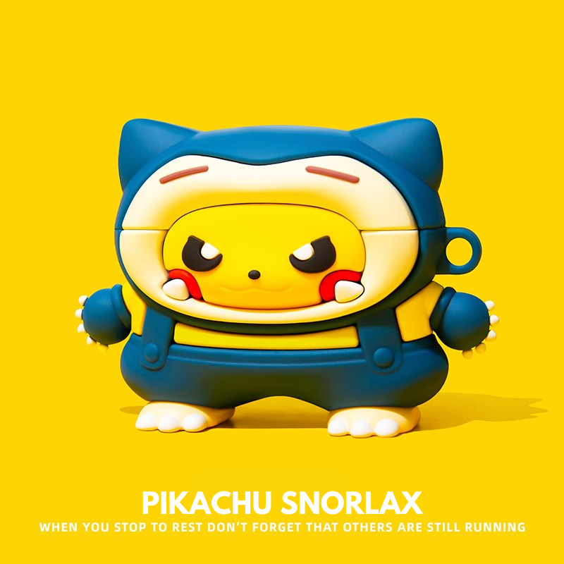 Snorlax Pikachu AirPods Kılıfı
