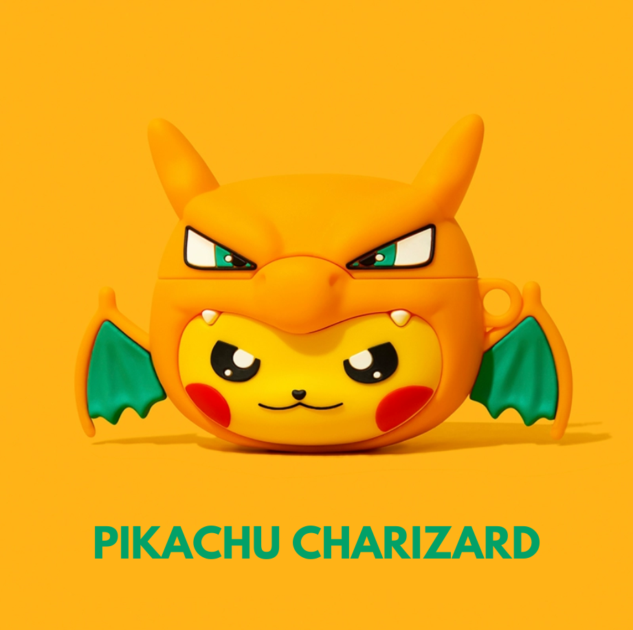 Pikachu Charizard AirPods Kılıfı