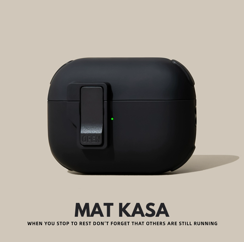 Mat Kasa AirPods Kılıfı
