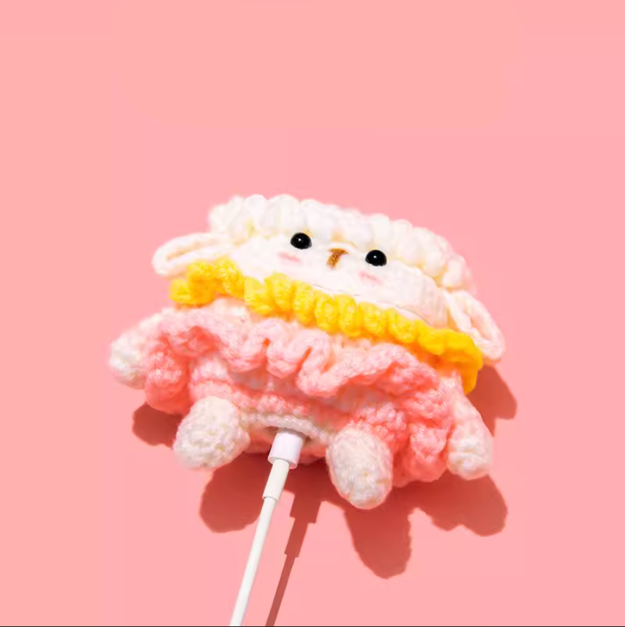 EARISE Cute Sheep Airpods Kılıfı Tüm modellere uygun tasarım airpods koruyucu kılıf airpods1 ve airpods2 için airpods3 airpods pro kılıfı airpods pro2 airpods4 airpods 4 kılıfı