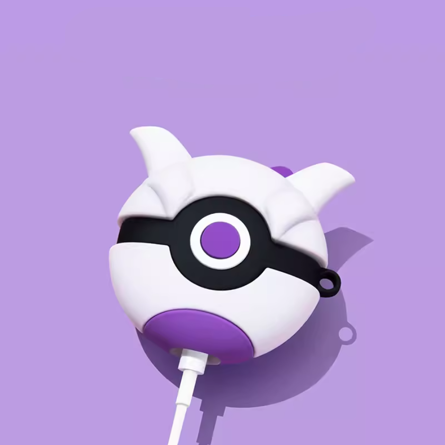 EARISE Mewtwo Airpods Kılıfı Tüm modellere uygun tasarım airpods koruyucu kılıf airpods1 ve airpods2 için airpods3 airpods pro kılıfı airpods pro2 airpods4 airpods 4 kılıfı