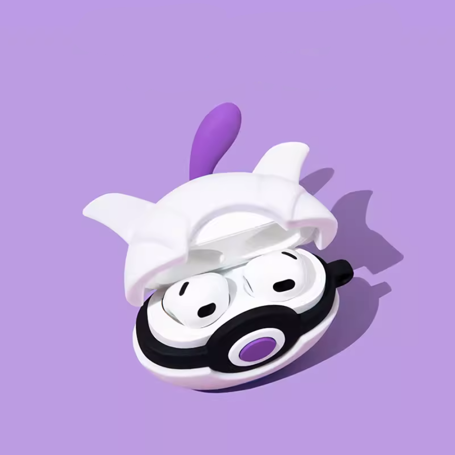 EARISE Mewtwo Airpods Kılıfı Tüm modellere uygun tasarım airpods koruyucu kılıf airpods1 ve airpods2 için airpods3 airpods pro kılıfı airpods pro2 airpods4 airpods 4 kılıfı