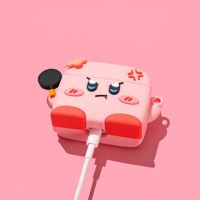 EARISE K. Kirby Airpods Kılıfı Tüm modellere uygun tasarım airpods koruyucu kılıf airpods1 ve airpods2 için airpods3 airpods pro kılıfı airpods pro2 airpods4 airpods 4 kılıfı