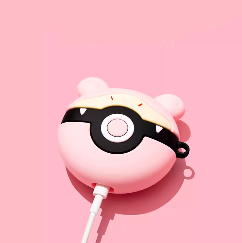 EARISE Slowpoke Airpods Kılıfı Tüm modellere uygun tasarım airpods koruyucu kılıf airpods1 ve airpods2 için airpods3 airpods pro kılıfı airpods pro2 airpods4 airpods 4 kılıfı