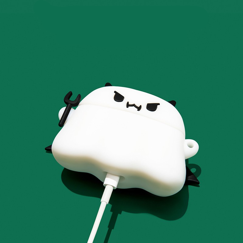 EARISE Demon Airpods Kılıfı Tüm modellere uygun tasarım airpods koruyucu kılıf airpods1 ve airpods2 için airpods3 airpods pro kılıfı airpods pro2 airpods4 airpods 4 kılıfı