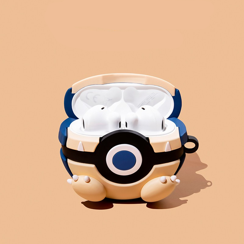 EARISE Snorlax Ball Airpods Kılıfı Tüm modellere uygun tasarım airpods koruyucu kılıf airpods1 ve airpods2 için airpods3 airpods pro kılıfı airpods pro2 airpods4 airpods 4 kılıfı