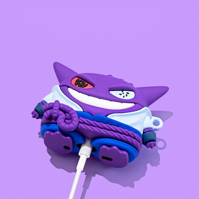 EARISE Gengar Airpods Kılıfı Tüm modellere uygun tasarım airpods koruyucu kılıf airpods1 ve airpods2 için airpods3 airpods pro kılıfı airpods pro2 airpods4 airpods 4 kılıfı