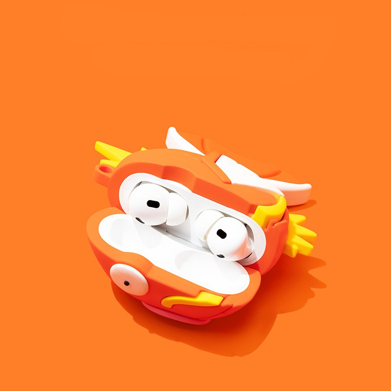 EARISE Magikarp Airpods Kılıfı Tüm modellere uygun tasarım airpods koruyucu kılıf airpods1 ve airpods2 için airpods3 airpods pro kılıfı airpods pro2 airpods4 airpods 4 kılıfı