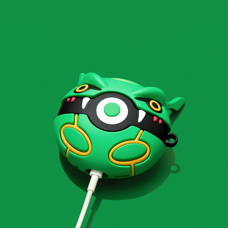 EARISE Rayquaza Airpods Kılıfı Tüm modellere uygun tasarım airpods koruyucu kılıf airpods1 ve airpods2 için airpods3 airpods pro kılıfı airpods pro2 airpods4 airpods 4 kılıfı