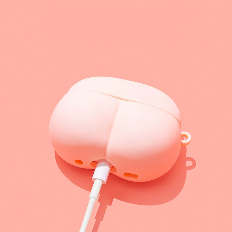 EARISE Pink Ass Airpods Kılıfı Tüm modellere uygun tasarım airpods koruyucu kılıf airpods1 ve airpods2 için airpods3 airpods pro kılıfı airpods pro2 airpods4 airpods 4 kılıfı