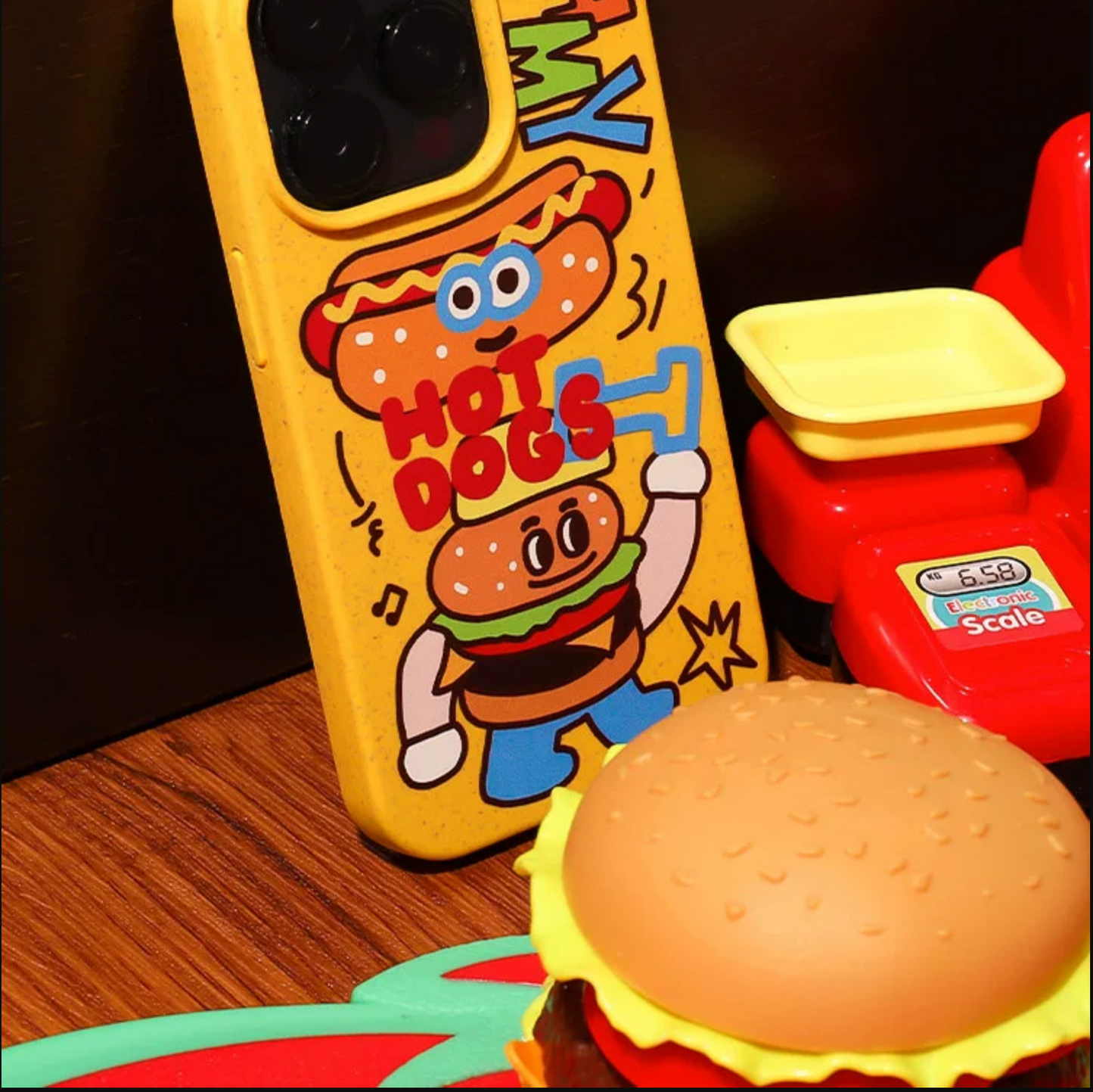 Oh My Hot Dogs iPhone Case