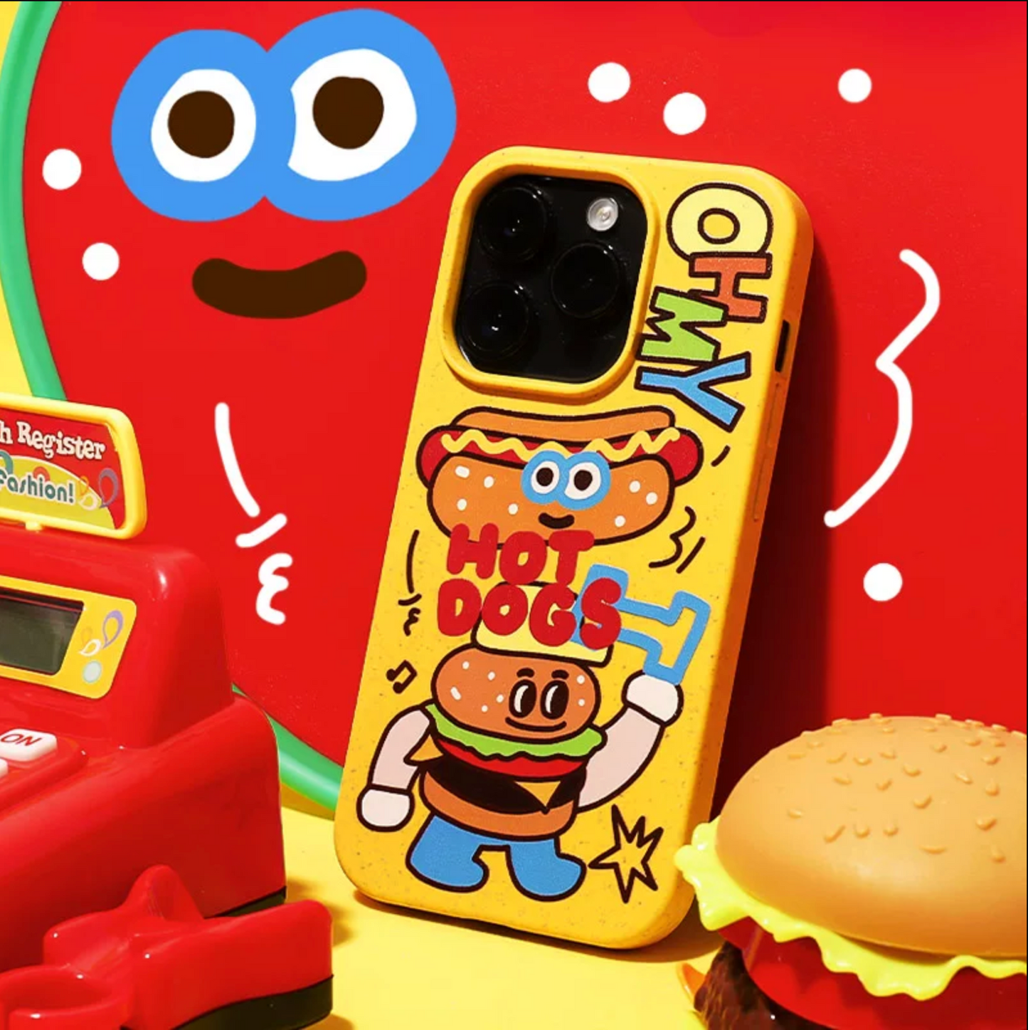 Oh My Hot Dogs iPhone Case