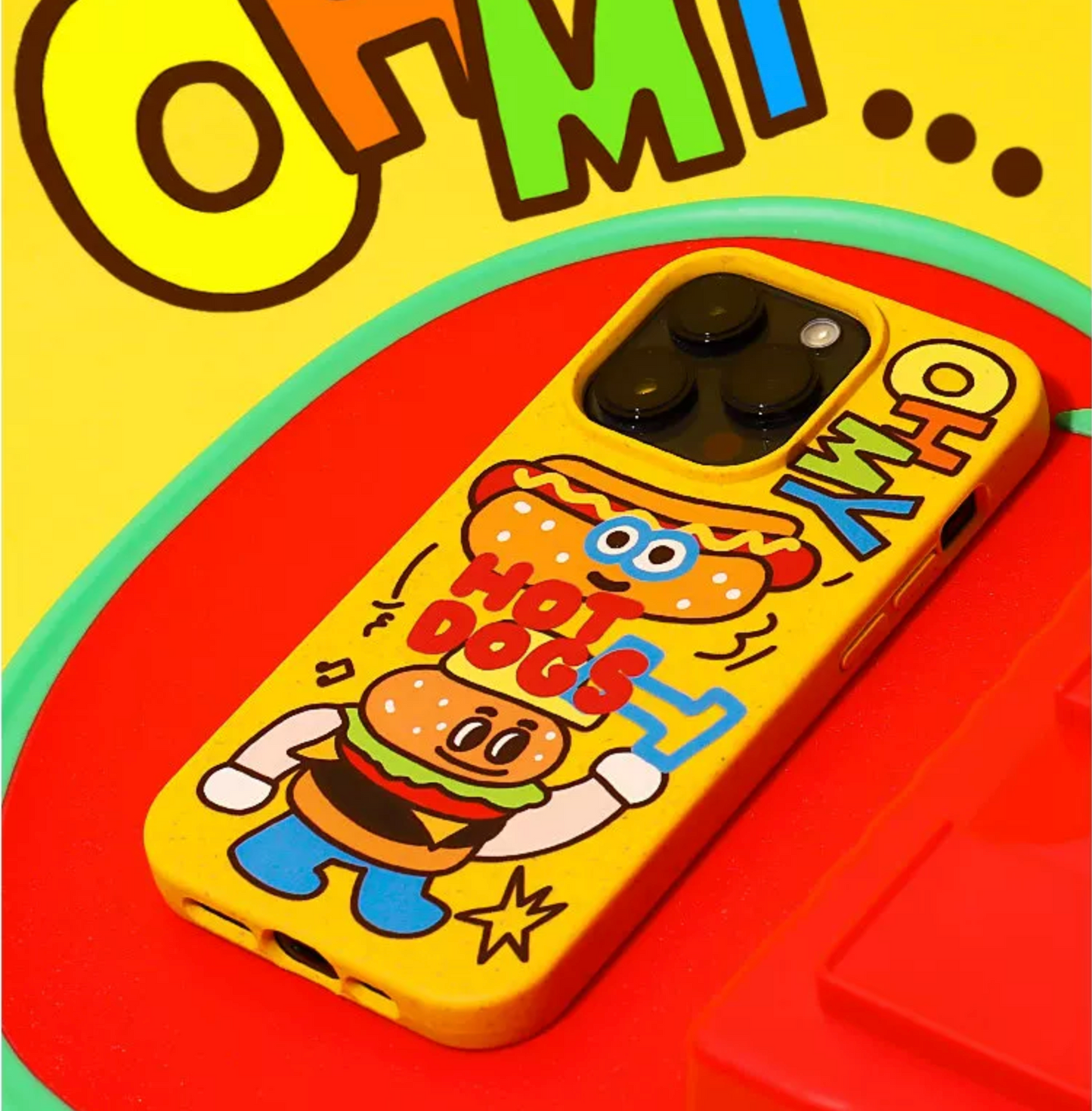 Oh My Hot Dogs iPhone Case