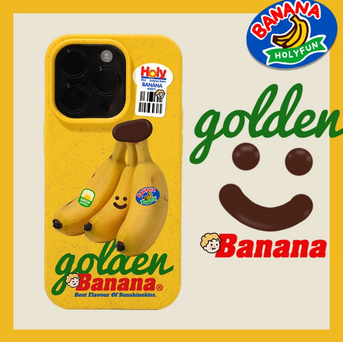 Holy Golden Banana iPhone Case