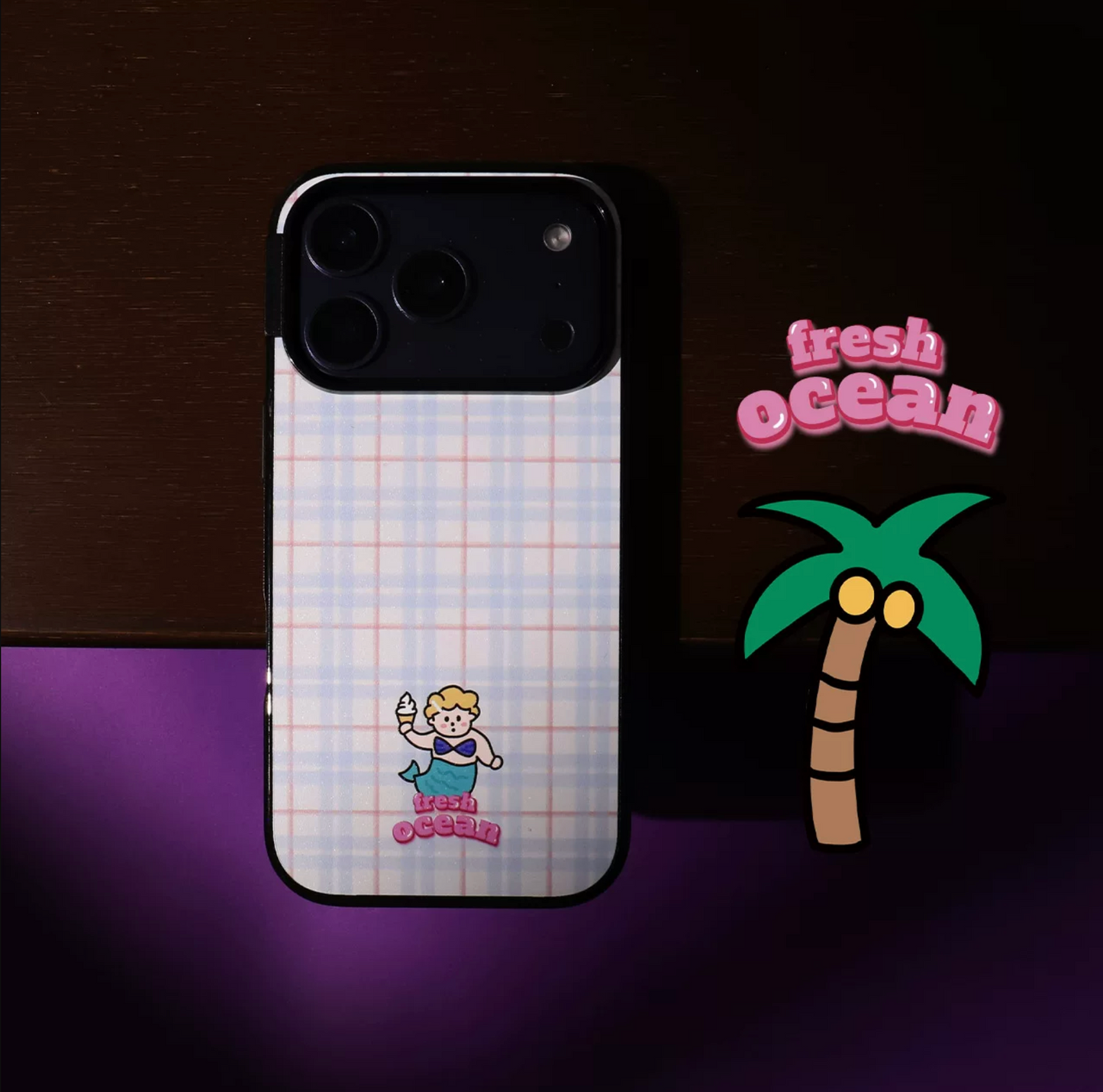 Fighting, Bear, Good Night iPhone Case