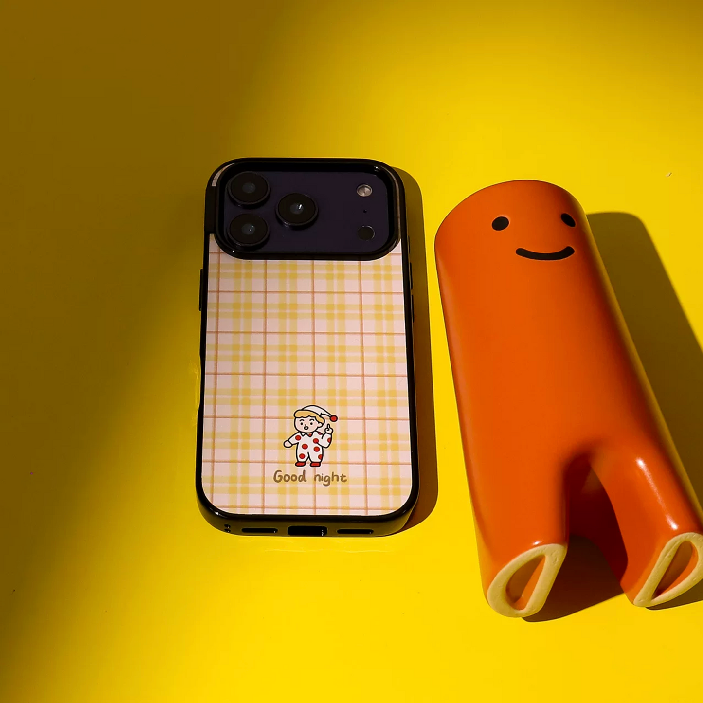 Fighting, Bear, Good Night iPhone Case