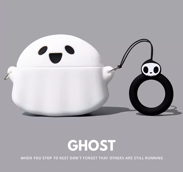 EARISE Ghost Airpods Kılıfı Tüm modellere uygun tasarım airpods koruyucu kılıf airpods1 ve airpods2 için airpods3 airpods pro kılıfı airpods pro2 airpods4 airpods 4 kılıfı