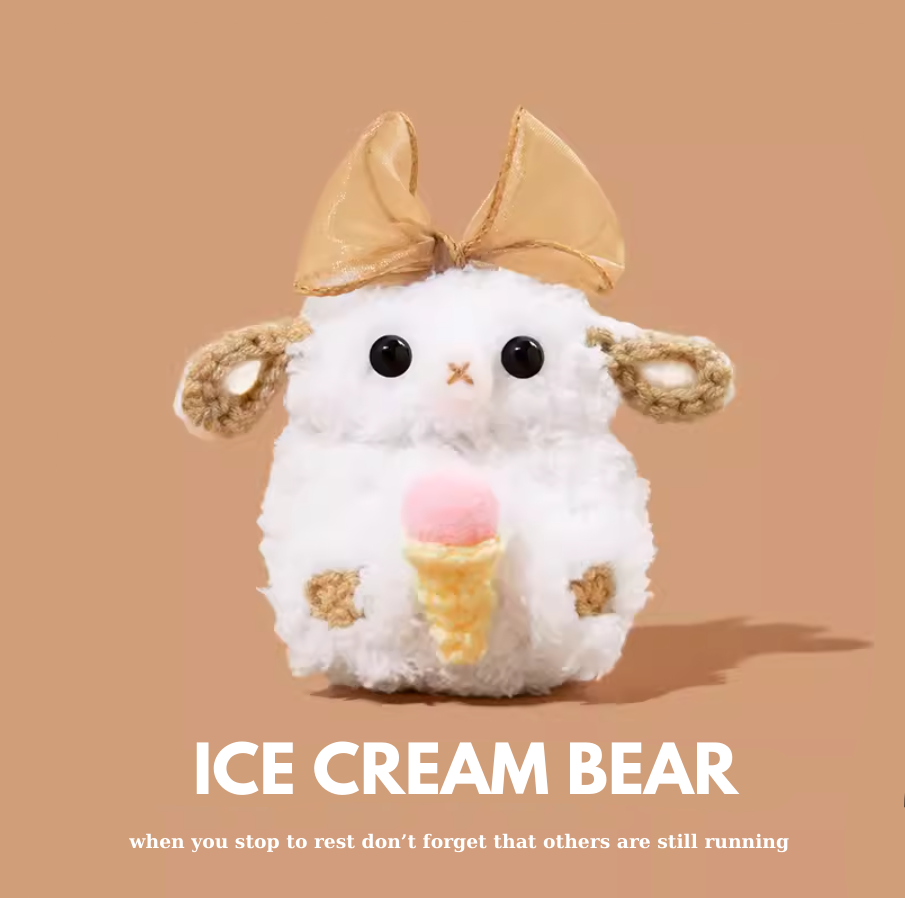 EARISE Ice Cream Bear Airpods Kılıfı Tüm modellere uygun tasarım airpods koruyucu kılıf airpods1 ve airpods2 için airpods3 airpods pro kılıfı airpods pro2 airpods4 airpods 4 kılıfı