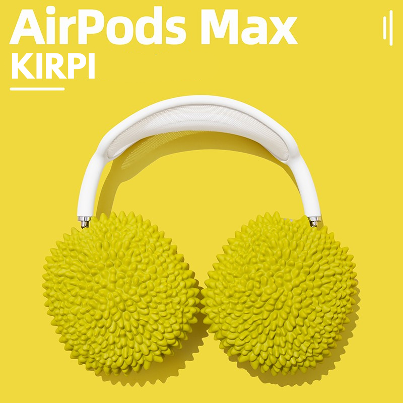 EARISE Kirpi Airpods Max Kılıfı kaymaz sıkı uyum hafif yumuşak silikon çizilme ve düşme dostu kolay yıkanabilir airpods max