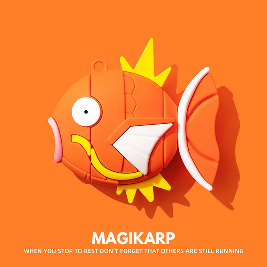 EARISE Magikarp Airpods Kılıfı Tüm modellere uygun tasarım airpods koruyucu kılıf airpods1 ve airpods2 için airpods3 airpods pro kılıfı airpods pro2 airpods4 airpods 4 kılıfı