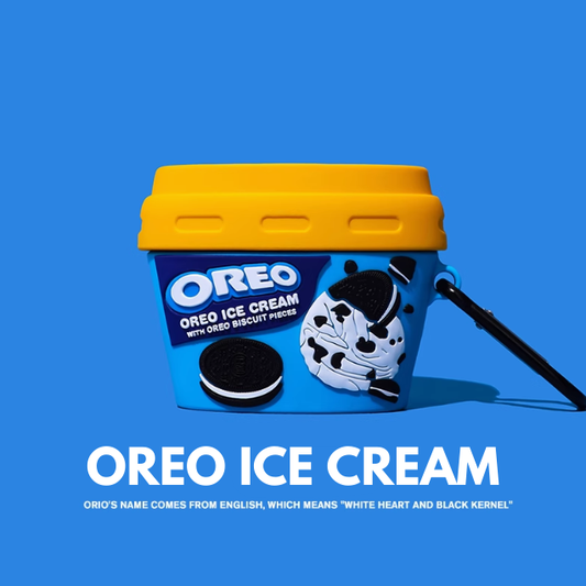 EARISE Oreo Ice Cream Airpods Kılıfı Tüm modellere uygun tasarım airpods koruyucu kılıf airpods1 ve airpods2 için airpods3 airpods pro kılıfı airpods pro2 airpods4 airpods 4 kılıfı