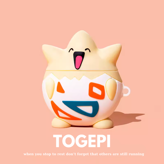 EARISE Togepi Airpods Kılıfı Tüm modellere uygun tasarım airpods koruyucu kılıf airpods1 ve airpods2 için airpods3 airpods pro kılıfı airpods pro2 airpods4 airpods 4 kılıfı